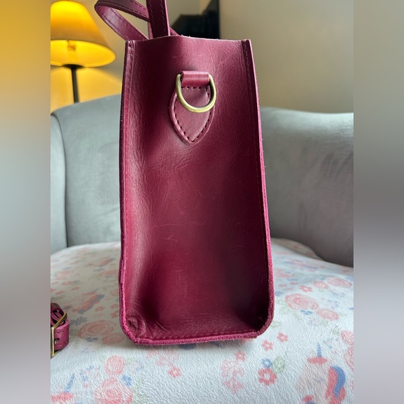 Portland Leather Boysenberry classic Lola - Picture 5 of 7